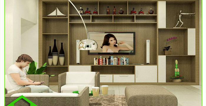 Tổng hợp mẫu thiết kế nội thất phòng khách  (01)