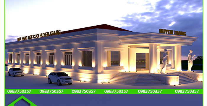 TRUNG TÂM HỘI NGHỊ TIỆC CƯỚI HUYỀN TRANG BẢO LỘC ( MS: NH 1501 )